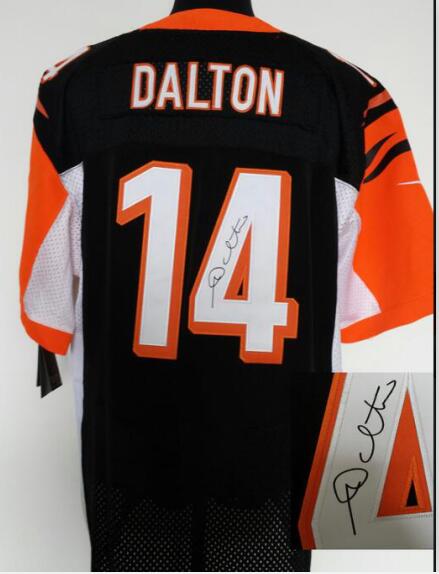 Nike Cincinnati Bengals 14 Andy Dalton Signature Jersey-002