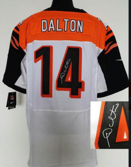 Nike Cincinnati Bengals 14 Andy Dalton Signature Jersey-003