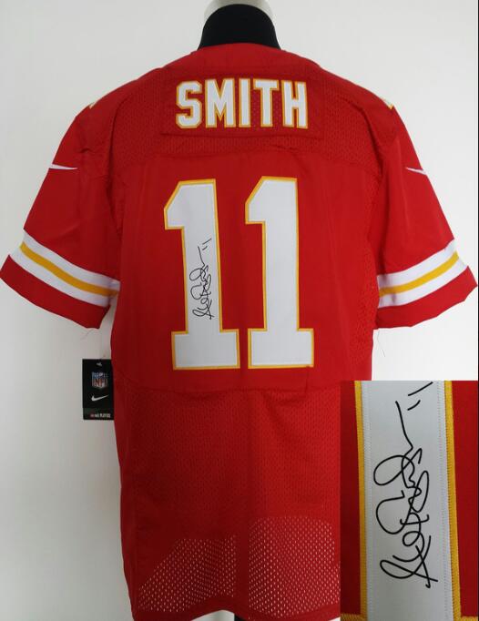 Nike San Francisco 49ers 11 Alex Smith Signature Jersey-002