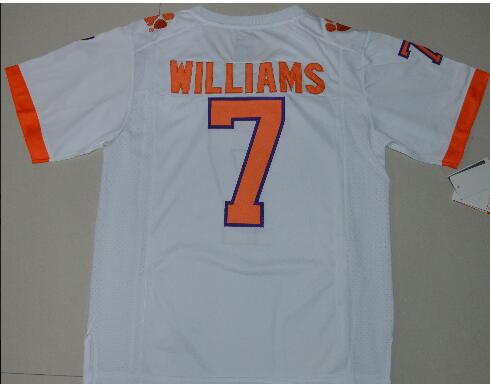 Men's Clemson Tigers Mike Williams 7 Playoff 2017 National Championship Bound Limited Jersey - Purple Size S,M,L,XL,2XL,3XL-001