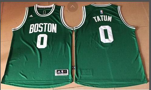 New Boston Celtics #0 Jayson Tatum Swingman Basketball Jersey-001