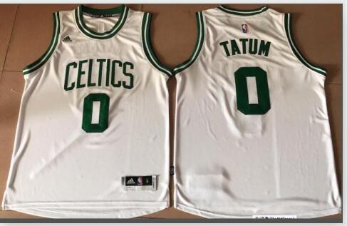 New Boston Celtics #0 Jayson Tatum Swingman Basketball Jersey-002