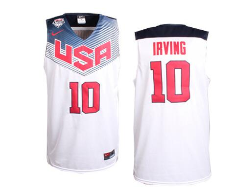 Mens 10 Irving  USA Basketball Jersey