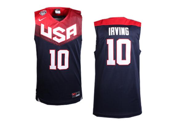 Mens 10 Irving  USA Basketball Jersey