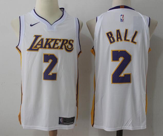 Nike New 2 Lonzo Ball Basketball Jersey-001