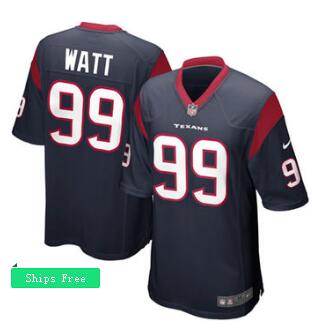 Mens Houston Texans JJ Watt Nike Football Jersey-001