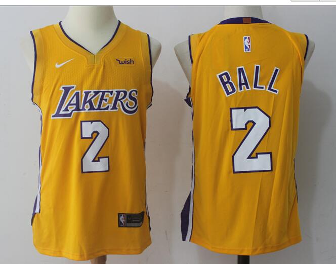 Nike New 2 Lonzo Ball Basketball Jersey-003