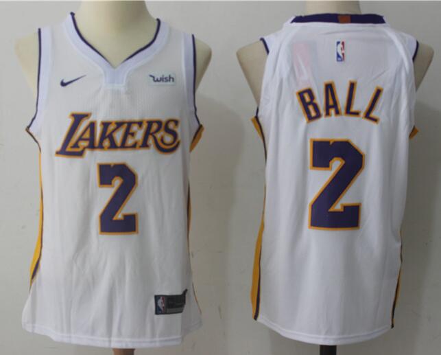 Nike New 2 Lonzo Ball Basketball Jersey-004