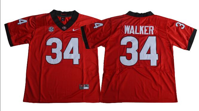 34 herschel walker College Georgia Bulldogs Football Jerseys-003