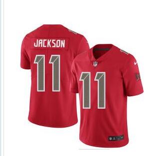 Men's Nike Buccaneers #11 DeSean Jackson Red Team Color Stitched NFL Vapor Untouchable Limited Jersey-002