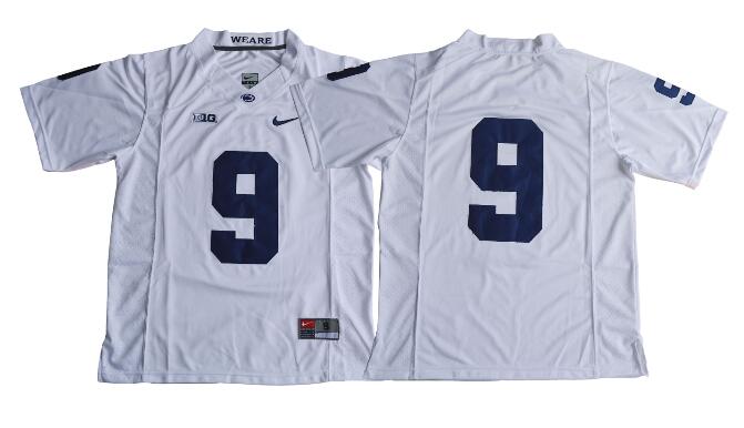Penn State Nittany Lions 9 Trace McSorley White College Football Jersey