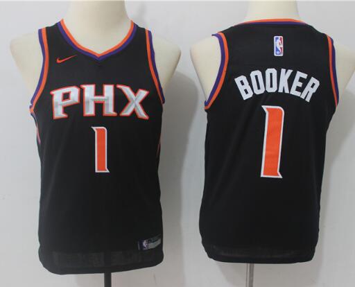 Youth Kids Phoenix Suns Booker New Nike Basketball Jersey