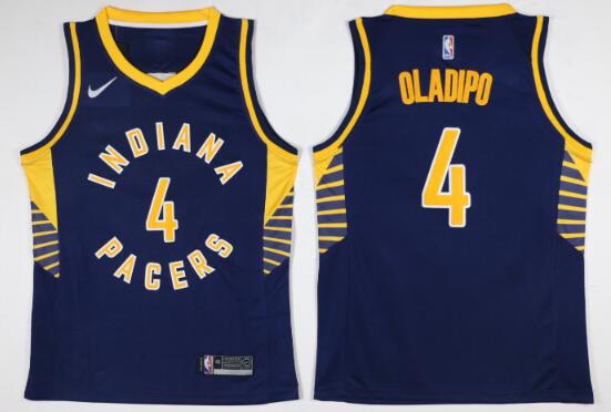 Indiana Pacers 4# Victor-Oladipo Basketball Jerseys-001