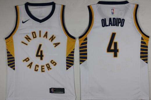 Indiana Pacers 4# Victor-Oladipo Basketball Jerseys-002