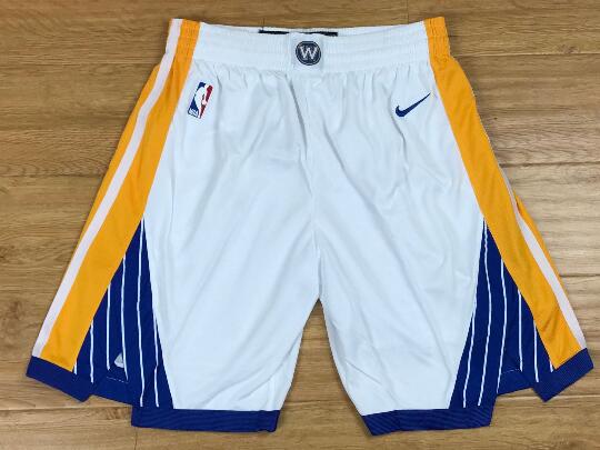 Mens Golden State Warriors Basketball  Shorts-001