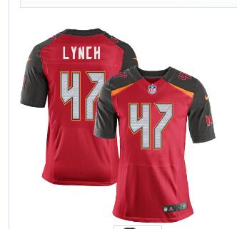 Nike Buccaneers #47 John Lynch  Men's Stitched NFL New Elite Jersey-001