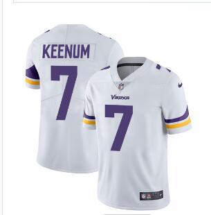 Men's Nike Minnesota Vikings #7 Case Keenum  NFL Jersey