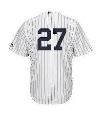 New York Yankees 27 Giancarlo Stanton  Baseball Jersey-001