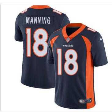 Nike Denver Broncos #18 Peyton Manning  Men's Stitched NFL  Jersey-002