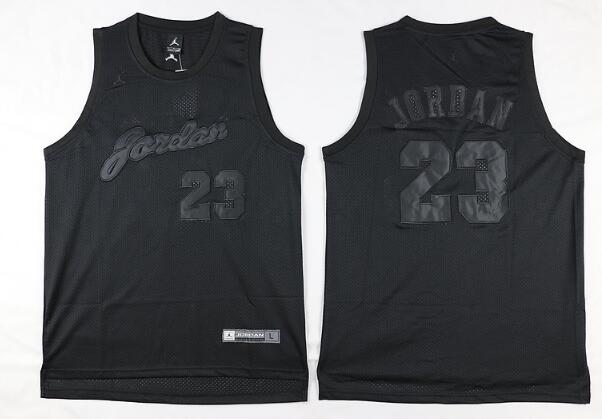 Chicago Bulls 23# michael jordan  black Edition basketball Jersey