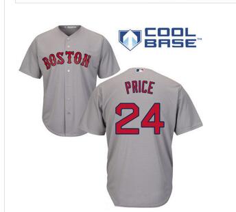 Women's Boston Red Sox #24 David Price  Home Stitched MLB Jersey