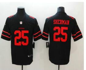 Men's San Francisco 49ers #25 Richard Sherman 2017 Vapor Untouchable Stitched NFL Nike Limited Jersey