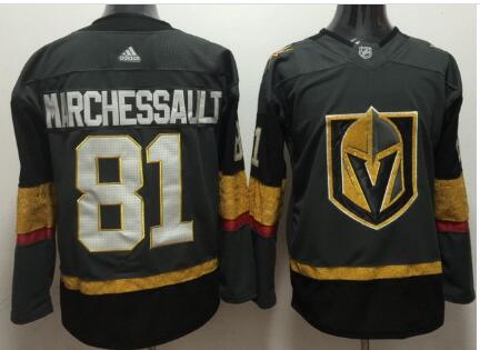 Vegas Golden Knights 81 Jonathan Marchessault Gray Adidas Jersey