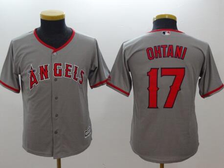 LA Angels of Anaheim #17 Shohei Ohtani Stitched Baseball Jersey-001