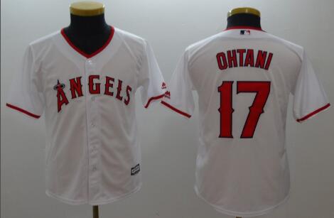 LA Angels of Anaheim #17 Shohei Ohtani Stitched Baseball Jersey-003