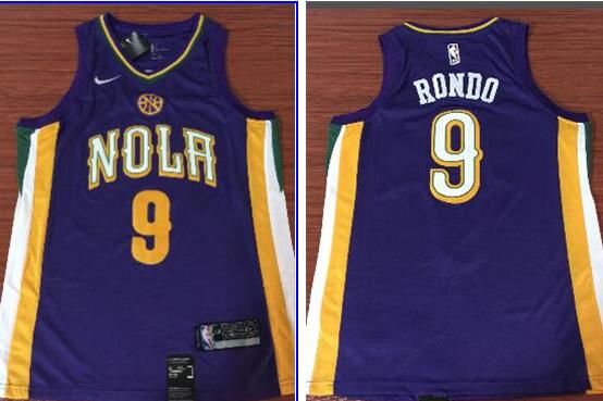 2018 New Nike 9 Rajon Rondo Basketball Jersey-001