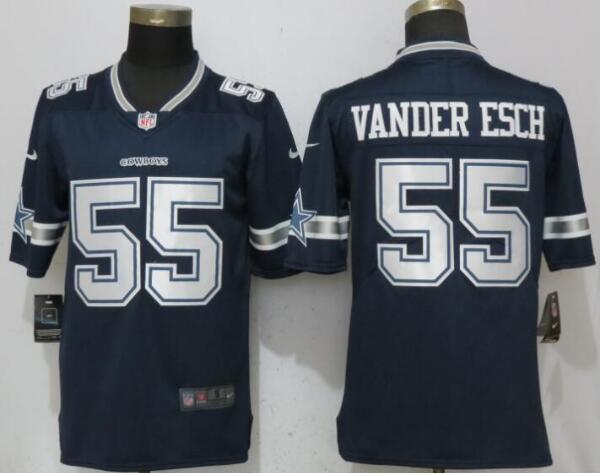 Nike Dallas cowboys 55 Vander edch  2017 Vapor Untouchable Limited Player jersey-001
