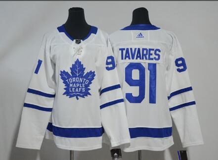 Women's Toronto Maple Leafs John Tavares 91# Hockey Jersey