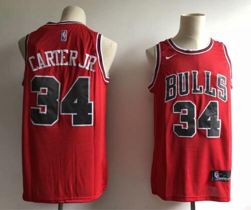 Meb Bulls 34 Wendell Carter Jr.   Basketball Jersey