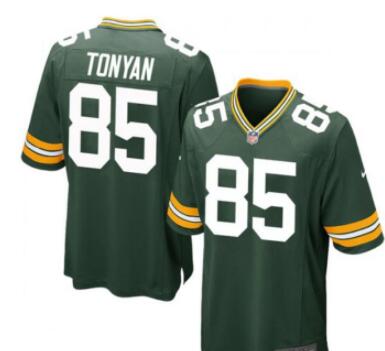 Men Green Bay Packers Robert Tonyan NFL Football Jersey Custom about 2-3 dyas-001