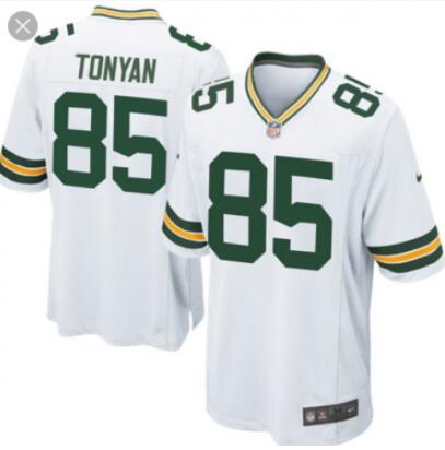 Men Green Bay Packers Robert Tonyan NFL Football Jersey Custom about 2-3 dyas-002