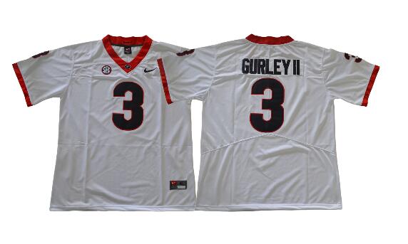 Men New Georgia Bulldogs 3 Todd Gurley II College Jersey-003 Men New Georgia Bulldogs 3 Todd Gurley II College Jersey-003