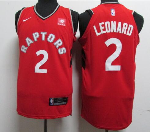 New Nike Toronto Raptors Men 2 Kawhi Leonard Basketball Jersey-003