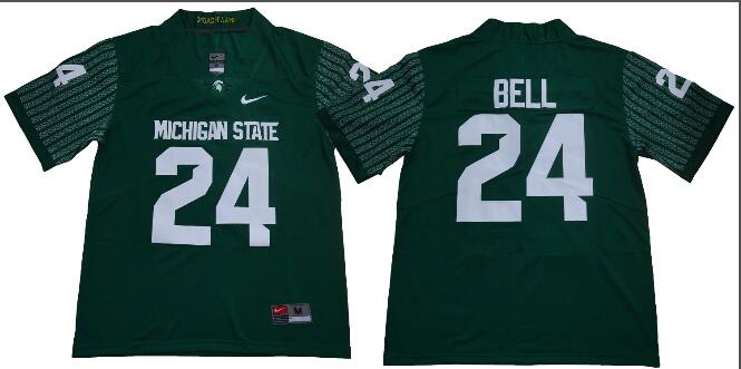 NCAA Michigan State Spartans 24 LeVeon Bell College Jersey