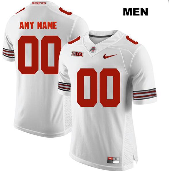 Men's Ohio State Buckeyes Jersey Custom Name Number Personalized Stitched-003