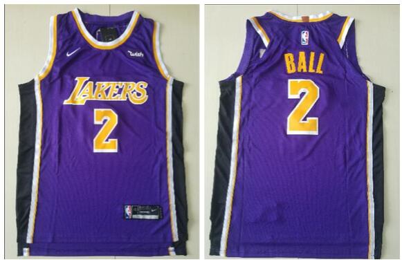 2019 New Men 2 Lonzo Ball Basketball Jersey-001