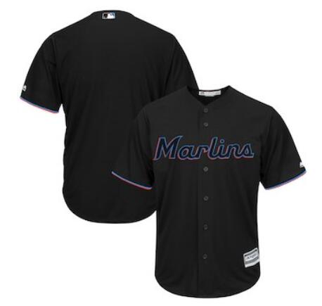 Men's Miami Marlins Majestic Alternate 2019 Official Cool Base Team Jersey