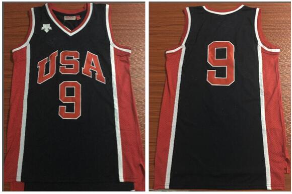 Men Stitched MICHAEL JORDAN 84 OLYMPIC Basketball JERSEY-001