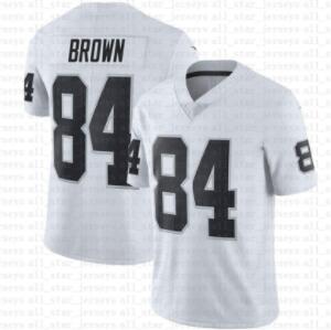 2019 New Women's Oakland Raiders 84 Antonio Brown Football jersey-002