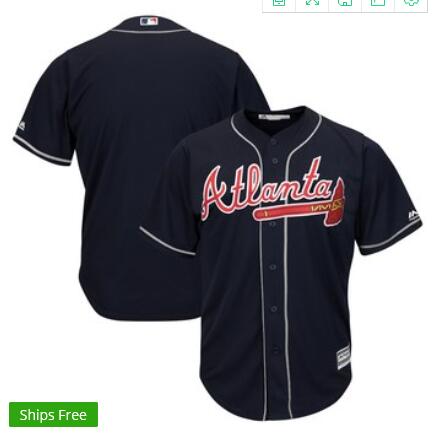 Men's Atlanta Braves 2019 New Baseball Jersey-001