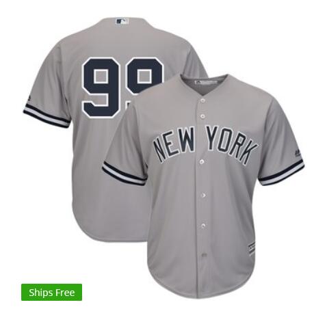 Men's New York Yankees Aaron Judge Majestic Jersey-001