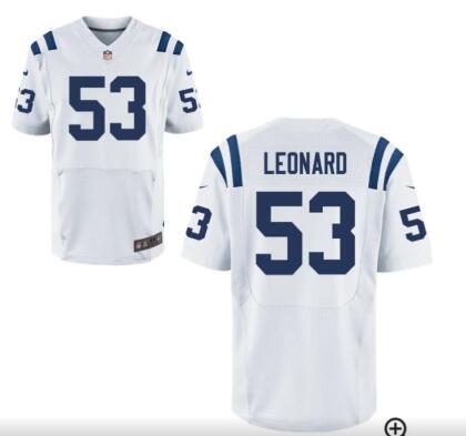 Men's Indianapolis Colts Darius Leonard Nike  Jersey-001