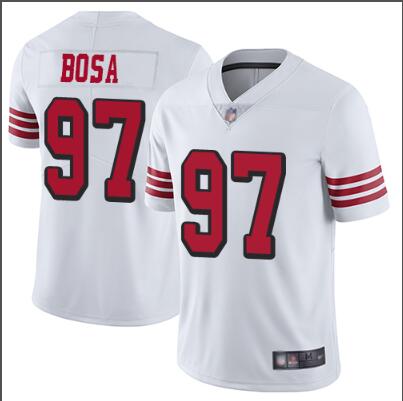 Men's 49ers #97 Nick  Stitched Football Jersey-001