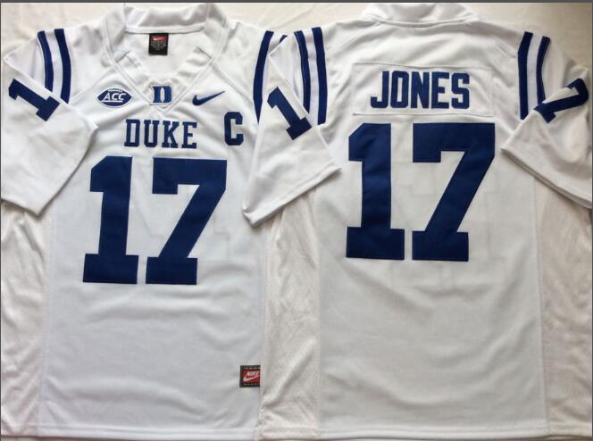 Duke Blue Devils DANIEL JONES 17# College Football Jerseys
