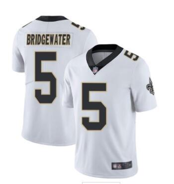 Nike Saints 5 Teddy Bridgewater  Men Stitched Vapor Untouchable Limited Jesey