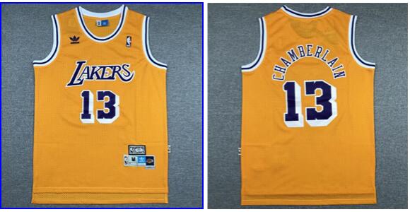 Los Angeles 13 Wilt Chamberlain Jerseys-002